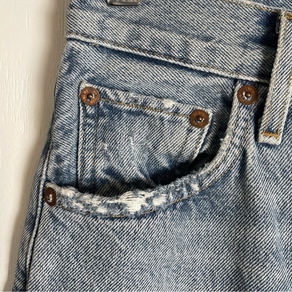 Vintage 90s AGOLDE Pinch Waist Straight Leg Jeans Womens 24” Waist *See Listing* - Picture 3 of 16